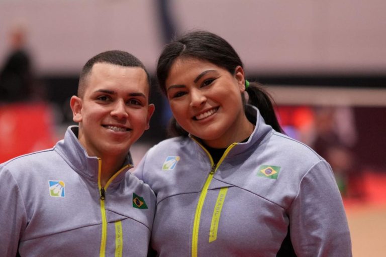 Partners on and off the court: Meet Brazil’s Edwarda and Rogério Oliveira